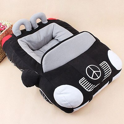 New Super Cool, Comfy and Stylish (Furcedes) Sports Car Bed for Kittens, Cats and small Dogs-Soft and cushioned. Available in Black, Red, Yellow and Pink!