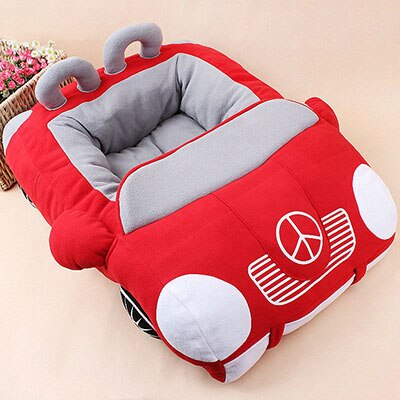 Copy of New Super Cool, Comfy and Stylish (Furcedes) Sports Car Bed for Kittens, Cats and small Dogs-Soft and cushioned. Available in Black, Red, Yellow and Pink!