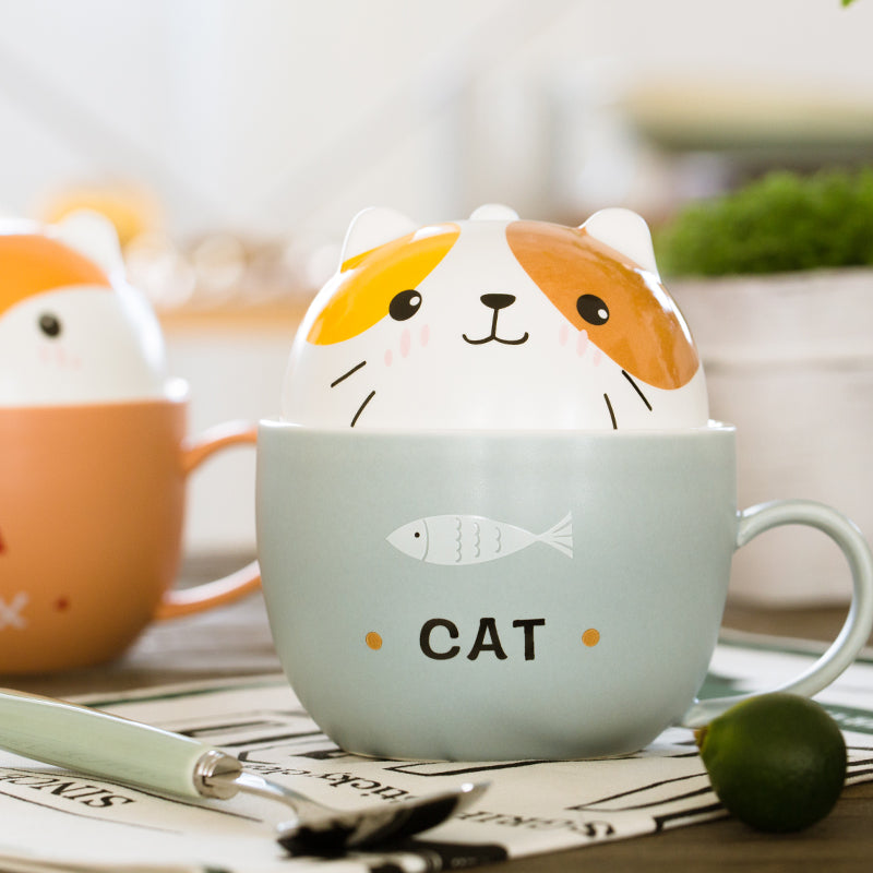 Mug & Bowel Kittea Breakfast Set
